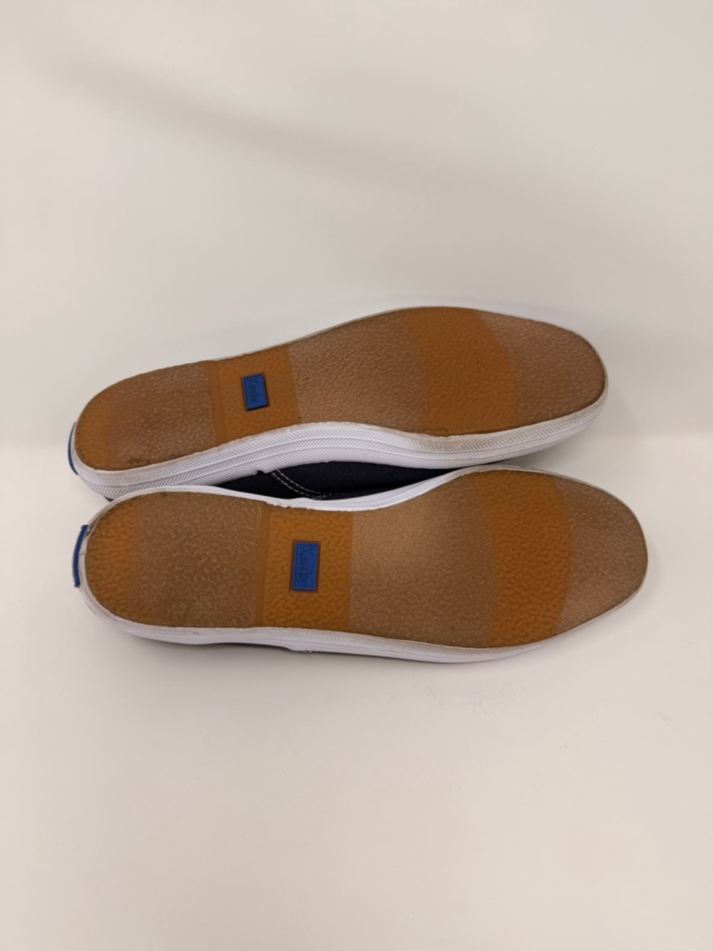Keds Champion Navy Canvas Sneakers with White Laces - Picture 7 of 7